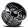 Ultra Wheel Armageddon 153 - 20 x 9 Black With Diamond Cut Accents - 153-2935BK+01