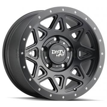 Dirty Life Race Wheels Theory - 20 x 9&nbsp;Black - 9305-2983MB-1