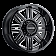 RaceLine Wheel 948M Split 20 x 9&nbsp;Black With Natural Accents - 948M-29060-00