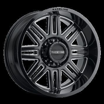 RaceLine Wheel 948M Split 20 x 9&nbsp;Black With Natural Accents - 948M-29060-00-1