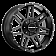 RaceLine Wheel 931B Injector 20 x 9 Black - 931B-29060+12