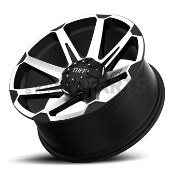 Tuff Wheels T01 - 20 x 9 Black With Natural Face - 2090T05106140F08-3