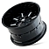 Mayhem Wheels Combat 8105 - 20 x 9&nbsp;Black With Natural Accents - 8105-2937M
