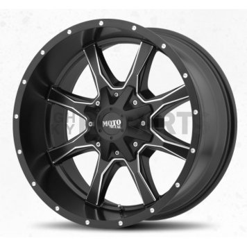 Moto Metal Wheel MO970 - 20 x 9 Black With Natural Accents - MO97029067900US-1