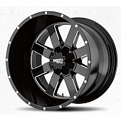 Moto Metal Wheel MO962 - 18 x 9 Black With Natural Accents - MO96289068300US