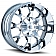 Mayhem Wheels Warrior 8015 - 20 x 9&nbsp;Silver - 8015-2937C