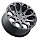 Level 8 Motorsports Wheels Impact - 17 x 9 Black - 1890LIM006140M12