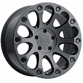 Level 8 Motorsports Wheels Impact - 17 x 8.5 Black - 1785LIM126140M12