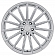 XO Wheels London 20 x 9 Silver With Brushed Face - 2090LDN355120S76