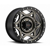 Ultra Wheel Walker Evans Legend 501 - 17 x 8.5 Bronze With Natural Accents - 501-7883BZM+01