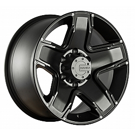 Konig Wheels M13 - 18 x 9 Black With Natural Drill Holes - M13898312B