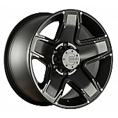 Konig Wheels M13 - 16 x 8 Black With Natural Drill Holes - M13688300B