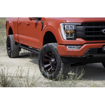 Fuel Off Road Wheel Assault D787 - 20 x 9 Black With Red Natural Accents - D78720909850-8
