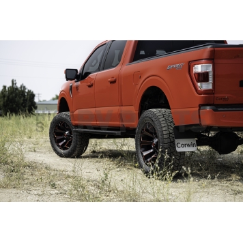 Fuel Off Road Wheel Assault D787 - 20 x 9 Black With Red Natural Accents - D78720909850-9