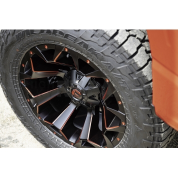 Fuel Off Road Wheel Assault D787 - 20 x 9 Black With Red Natural Accents - D78720909850-14