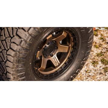 Fuel Off Road Wheel Block D751 - 18 x 9 Bronze - D75118908450-6