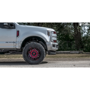 Fuel Off Road Wheel Ignite D663 - 20 x 9 Black With Red Tinted Accents - D66320908450-4