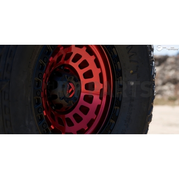 Fuel Off Road Wheel Zephyr D632 - 18 x 9 Candy Red - D63218908450-15