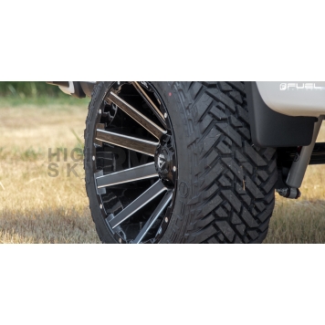 Fuel Off Road Wheel Contra D615 - 18 x 9 Black With Natural Accents - D61518909850-7