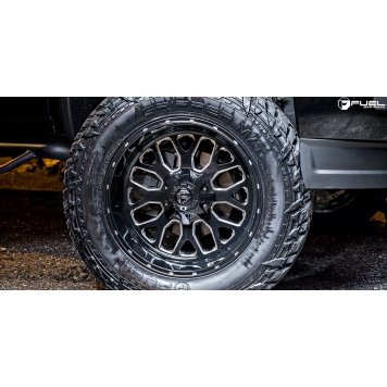 Fuel Off Road Wheel Titan D588 - 20 x 9 Black With Natural Accents - D58820909850-13