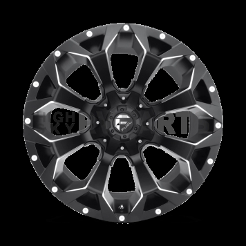 Fuel Off Road Wheel Assault D546 - 17 x 8.5 Black With Natural Accents - D54617859852-2