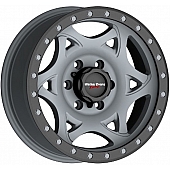 Ultra Wheel Walker Evans Legend 501 - 17 x 8.5 Graphite With Black Lip - 501-7883GN+01