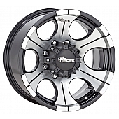 Cepek Wheel DC-2 - 16 x 8 Black - 250704