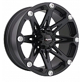 Ballistic Wheels 814 Jester 16 x 8 Black - 814680655-06FB