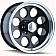 ION Wheels Series 171 - 16 x 8 Black With Natural Lip - 171-6883B