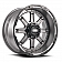Grid Wheel GD10 - 17 x 9  Anthracite Gray With Black Lip - GD1017090237A0006