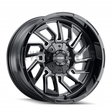 Mayhem Wheels Flywheel 8111 - 20 x 9&nbsp;Black With Natural Accents - 8111-2937BM18-1