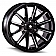 Mayhem Wheels Crossfire 8109 - 22 x 9.5&nbsp;Black With Natural Accents - 8109-22936BM25