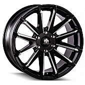 Mayhem Wheels Crossfire 8109 - 20 x 9.5&nbsp;Black With Natural Accents - 8109-2936BM10