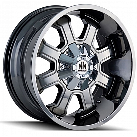 Mayhem Wheels Fierce 8103 - 20 x 9&nbsp;Silver - 8103-2937C18