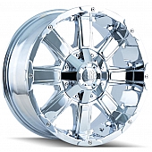 Mayhem Wheels Chaos 8030 - 18 x 9&nbsp;Silver - 8030-8937C18
