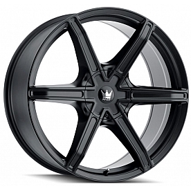 Mazzi Wheels Stilts 371 - 24 x 9.5&nbsp;Black - 371-24937MB