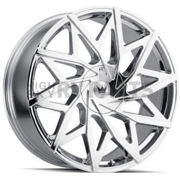 Mazzi Wheels Big Easy 372 - 24 x 9.5 Silver - 372-24937C