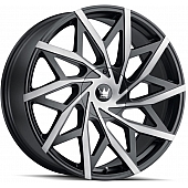 Mazzi Wheels Big Easy 372 - 22 x 9.5&nbsp;Black With Dark Tinted Face - 372-22937TM