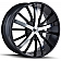 Mazzi Wheels Essence 364 - 24 x 9.5 Black With Natural Face - 364-24937B