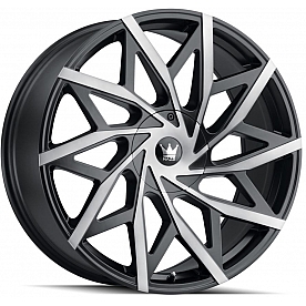 Mazzi Wheels Big Easy 372 - 20 x 8.5&nbsp;Black With Dark Tinted Face - 372-2837TM