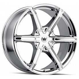 Mazzi Wheels Stilts 371 - 20 x 8.5&nbsp;Silver - 371-2837C