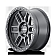 Mayhem Wheels Delta 8304 - 17 x 9 Black - 8304-7936MB