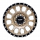 Pro Comp Wheels Series 34 - 17 x 8.5 &nbsp;Bronze - 9634-78536