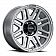 RaceLine Wheel 944GS Outlander 17 x 8.5&nbsp;Gray - 944GS-78565+18