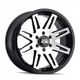 ION Wheels Series 142 - 18 x 9 Black With Natural Face - 142-8936B