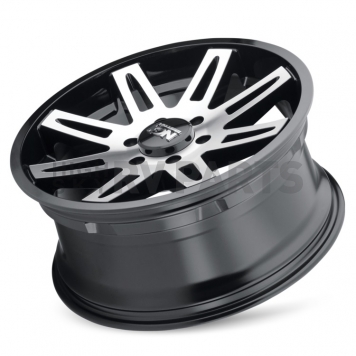 ION Wheels Series 142 - 18 x 9 Black With Natural Face - 142-8936B-3