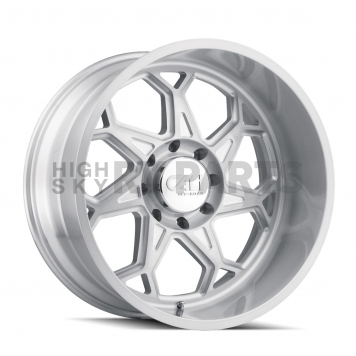 CALI Off-Road Wheel 9111 Sevenfold - 20 x 9 Silver - 9111-2936BGC-1