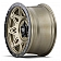 Dirty Life Race Wheels Theory - 20 x 9 Gold With Black Bead Lock Ring - 9305-2936MGD