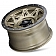 Dirty Life Race Wheels Theory - 20 x 9&nbsp;Gold With Black Bead Lock Ring - 9305-2936MGD