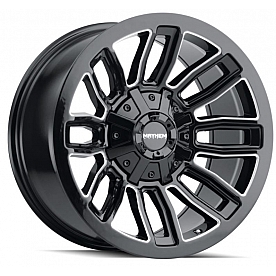 Mayhem Wheels Cogent 8107 - 20 x 9&nbsp;Black With Natural Accents - 8108-2937BM